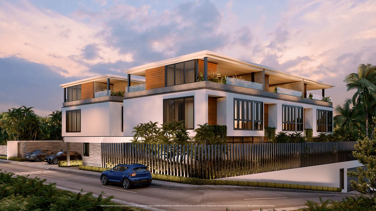 Proyecto de  6 casas de tres niveles en Arroyo Hondo Viejo Foto 7309256-3.jpg