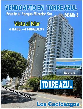 SE VENDO EXCLUSIVO  Apto en TORRE AZUL frente Parque Mirador Sur 548 M Foto 7309351-1.jpg