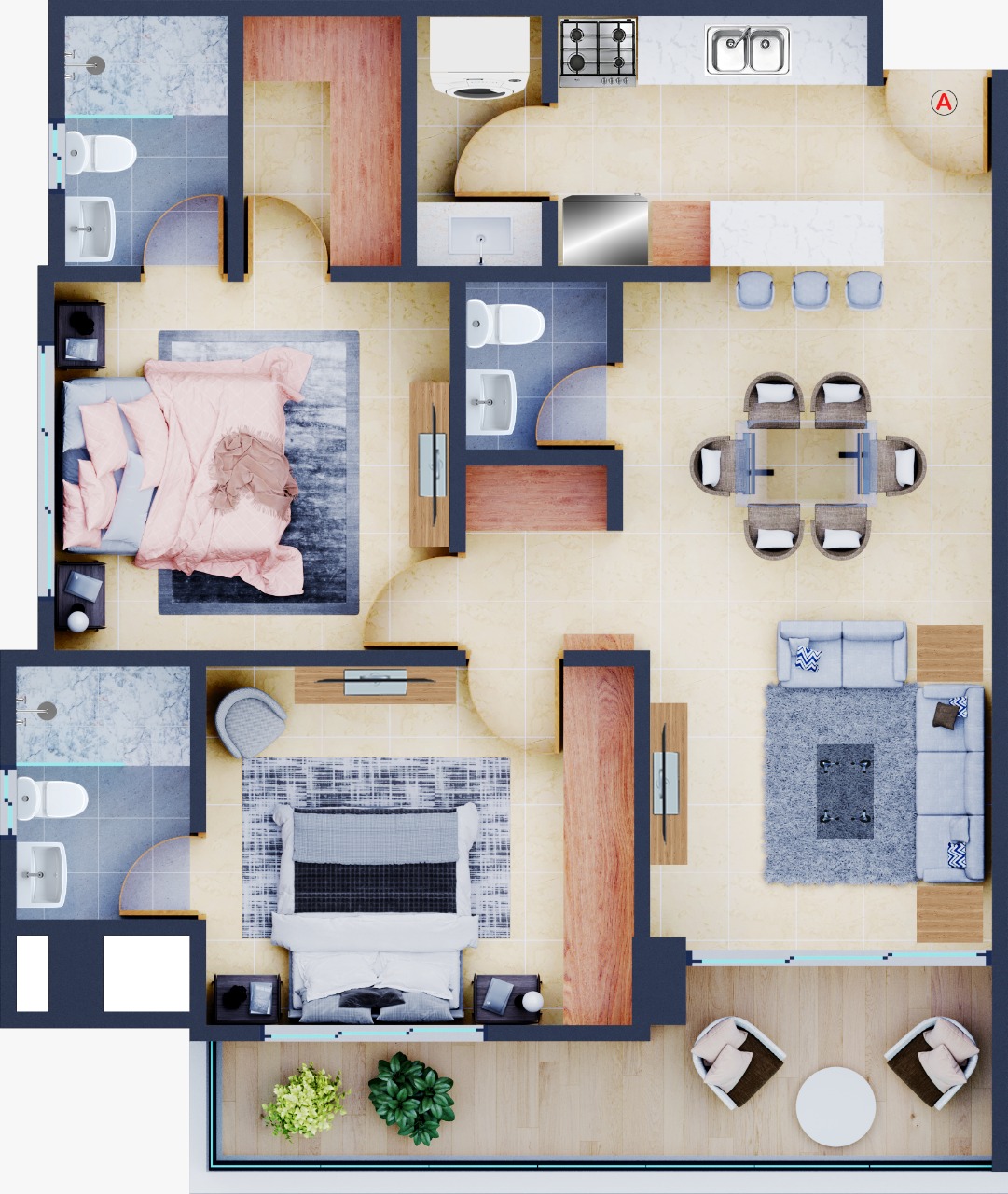 Vendo apartamento en torre de lujo en el Naco Foto 7309987-4.jpg