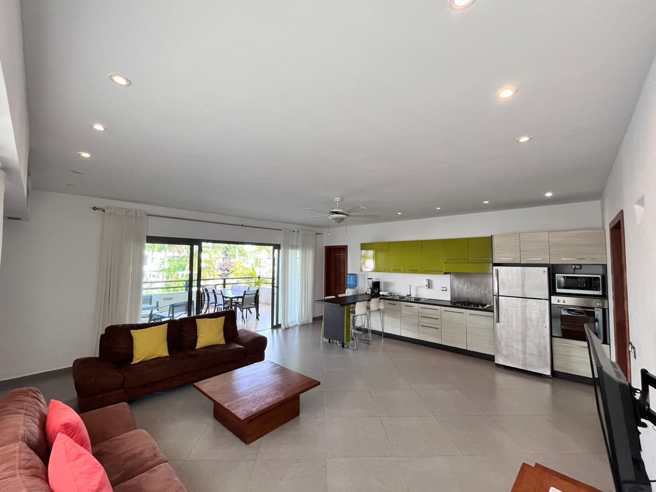 Apartamento en Las Terrenas Samaná amueblado 146 m2 de tres habitacion Foto 7309994-4.jpg
