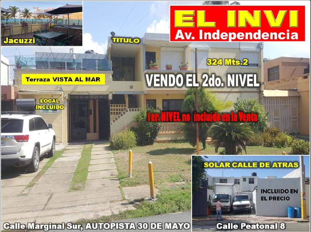 Vendo CASA en 2DO NIVEL VISTA AL MAR EN EL INVI AUTOPISTA 30 DE MAYO   Foto 7310171-1.jpg