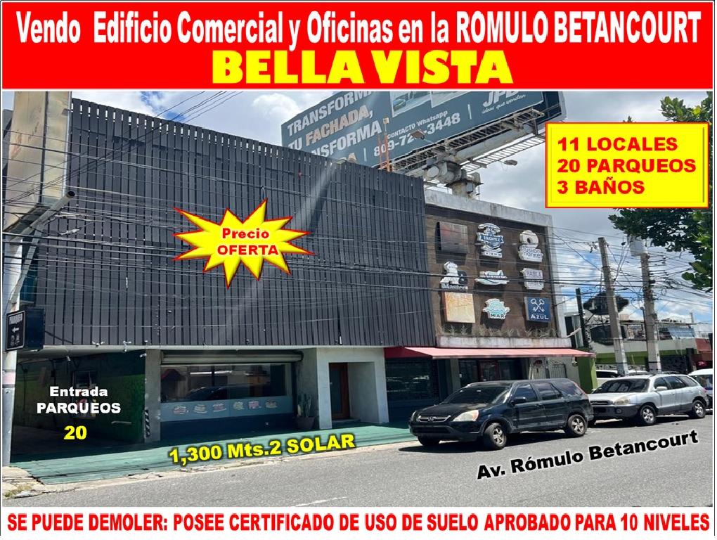 VENDO EDIFICIO COMERCIAL Y DE OFICINAS EN LA ROMULO BETANCOURT  BELLA  Foto 7310560-1.jpg