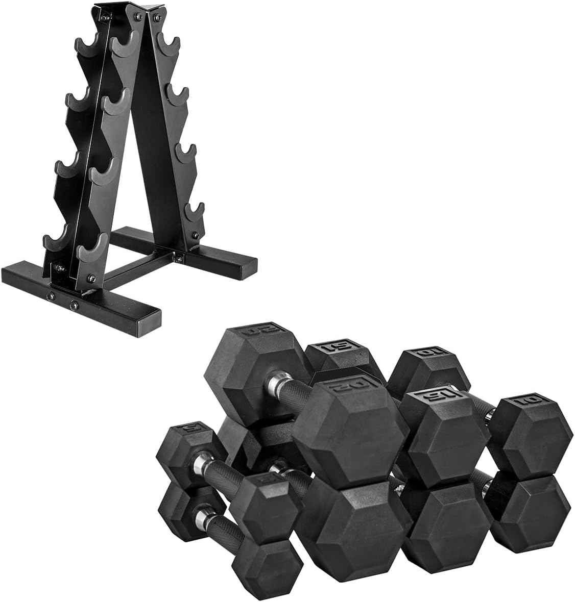  rack triangular de 6 pares mancuernas hexagonales  Foto 7310896-1.jpg