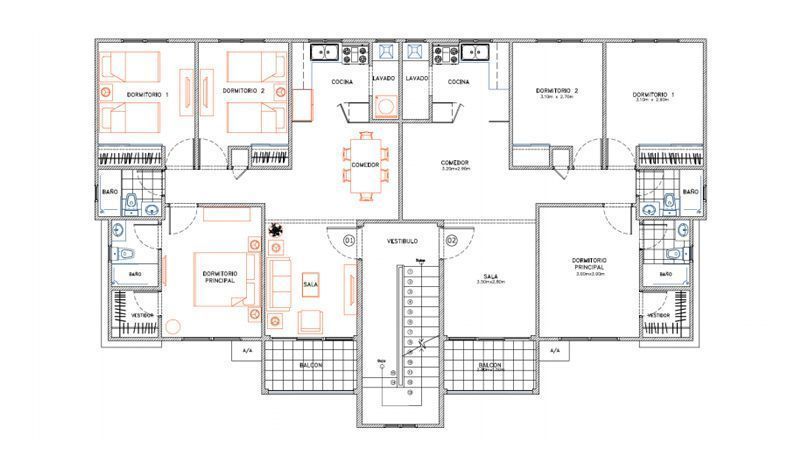 Apartamento en venta en el Km 14 con terraza Foto 7311252-7.jpg