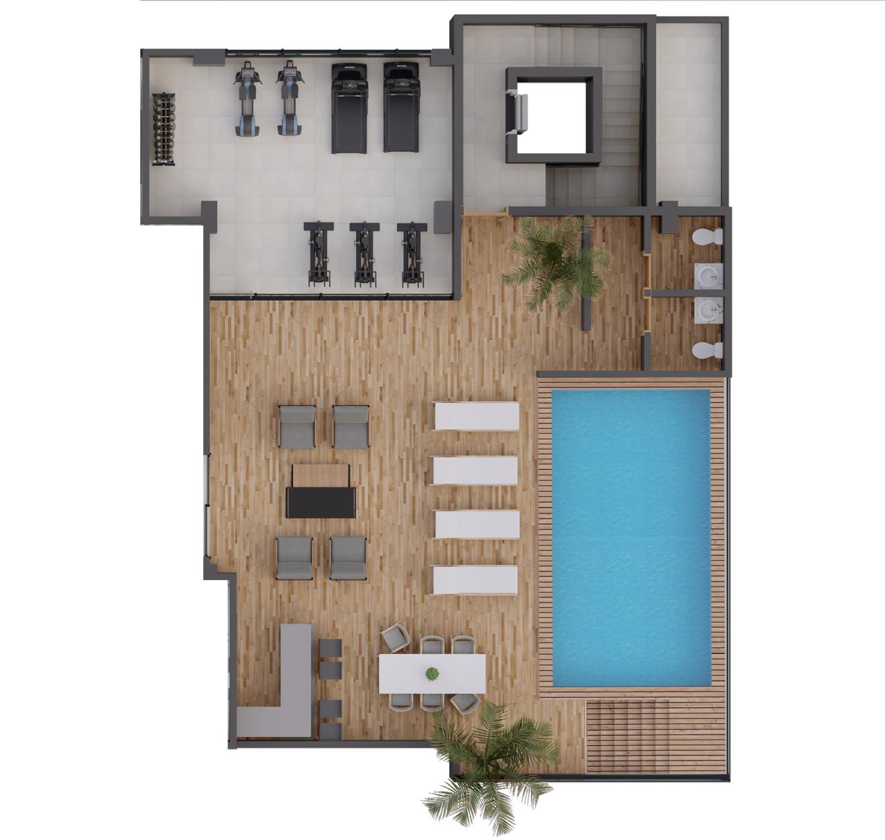 Apartamento de 3 Habitaciones en Venta en los Respaldos de los 3 Ojos. Foto 7311626-2.jpg