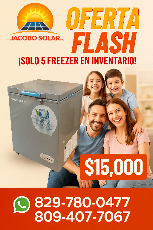 FREEZER SOLAR DE 118 LITROS  Foto 7311712-1.jpg
