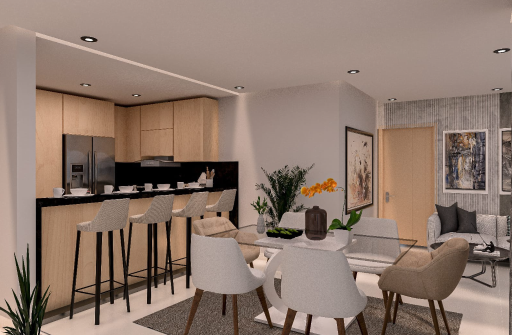 Venta de apartamento en proyecto residencial en Gazcue Foto 7311948-7.jpg