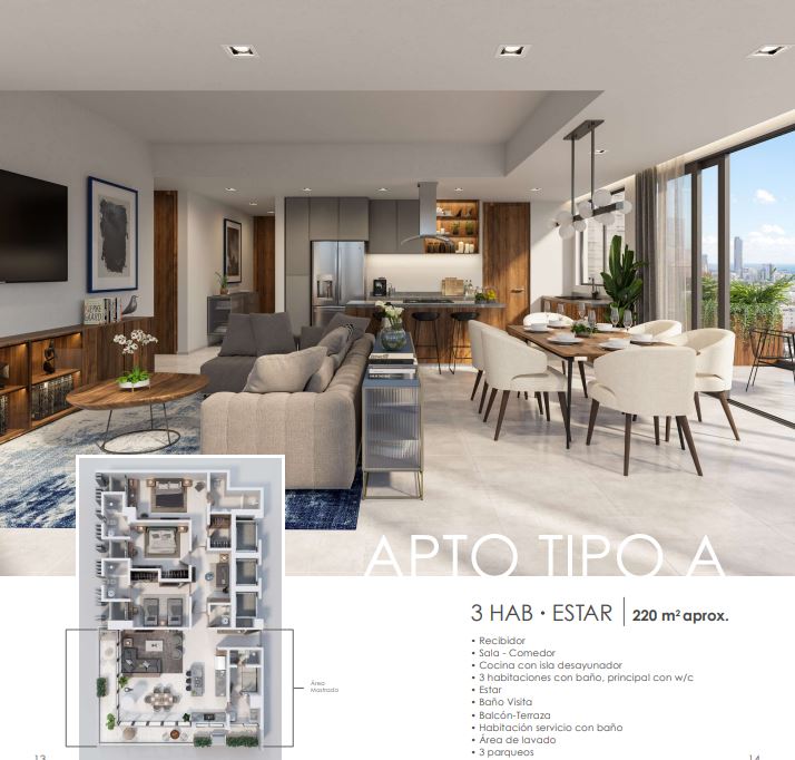 Apartamento de Lujo en Los Cacicazgos en Venta Foto 7311994-5.jpg