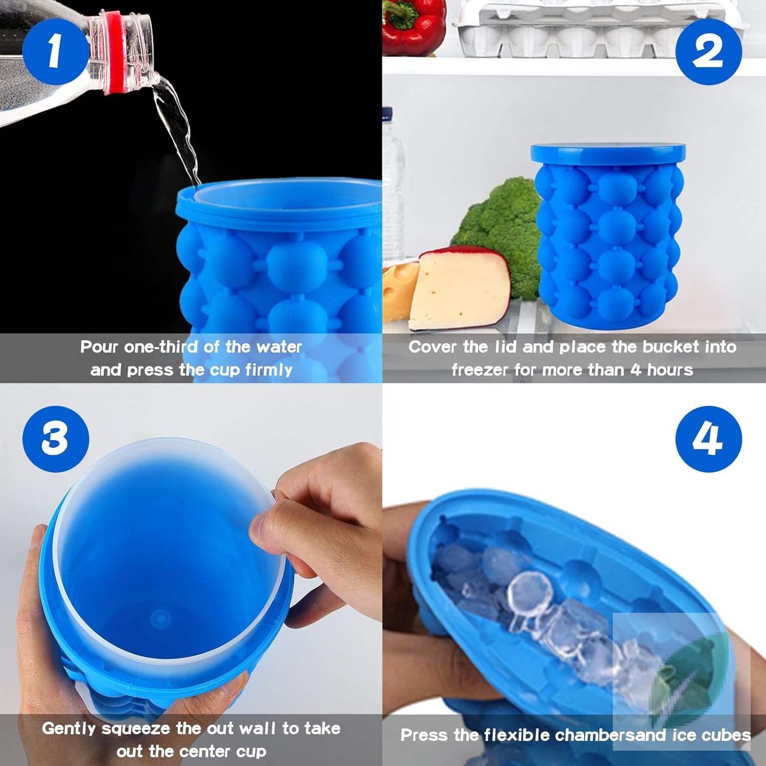 Hielera de Silicón para Cubos de Hielo Foto 7312212-3.jpg