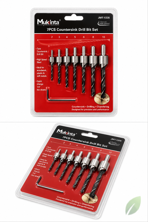 Set de Brocas Avellanadoras 7 Piezas Mukinta JMT-1335 Foto 7312288-1.jpg