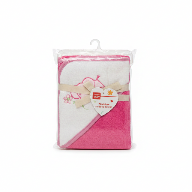 Toalla con Capucha para Bebé Elefante 76x76cm 76 x 76cm Foto 7312318-1.jpg