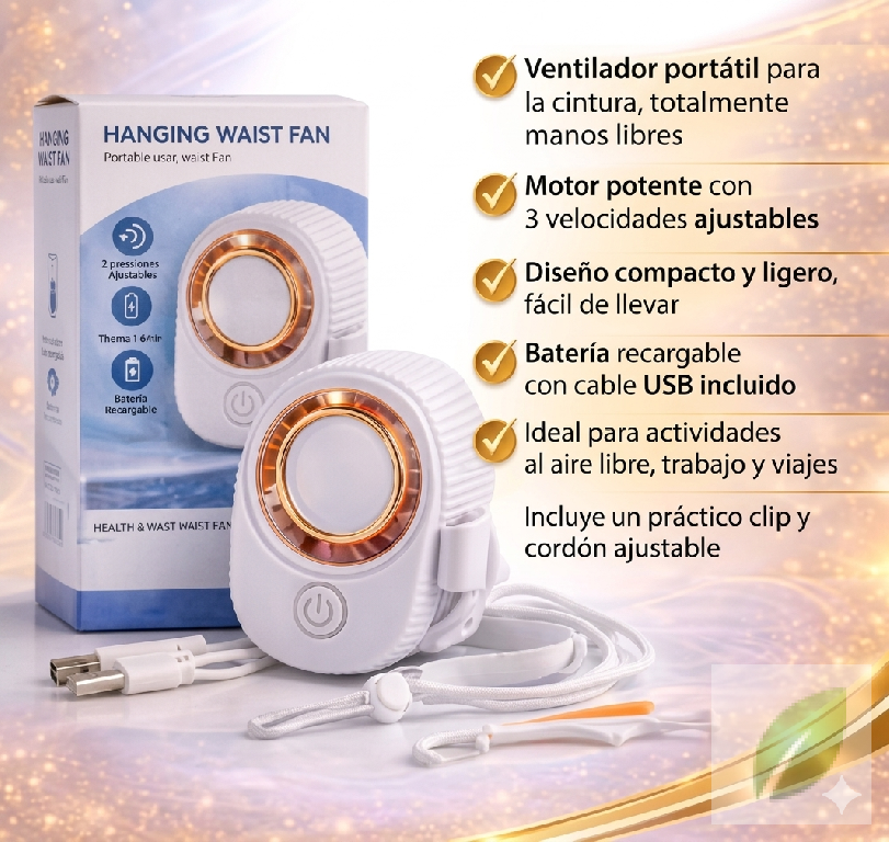 Ventilador De Cintura Recargable Portátil Foto 7312343-1.jpg