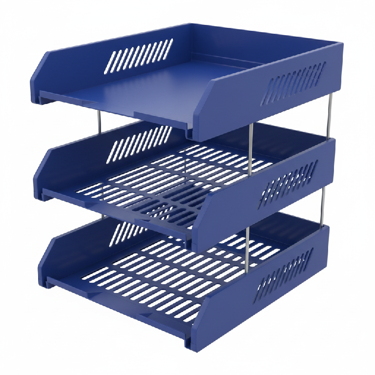 Organizador de Escritorio Azul de 3 Niveles 1 10 10L Ac Acu Acul Foto 7312372-1.jpg