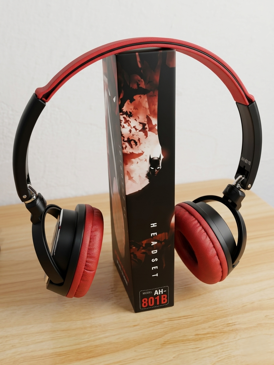 AUDIFONOS INALAMBRICOS PARA NIÑOS - BATMAN AH-801L Foto 7312782-3.jpg