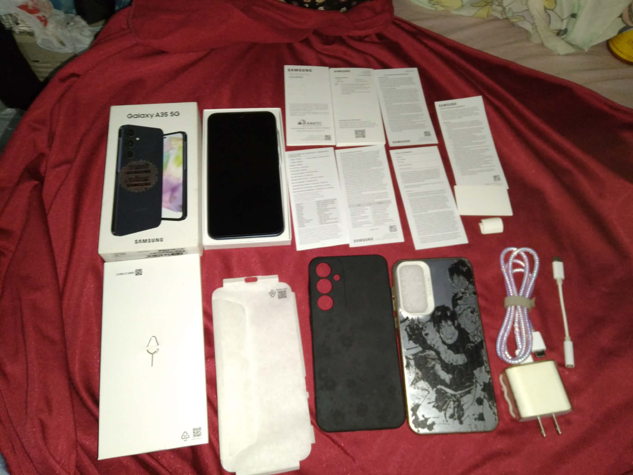Samsung Galaxy A35 5G 256GB / Navy - Impecable!  Kit de accesorios Foto 7312814-1.jpg