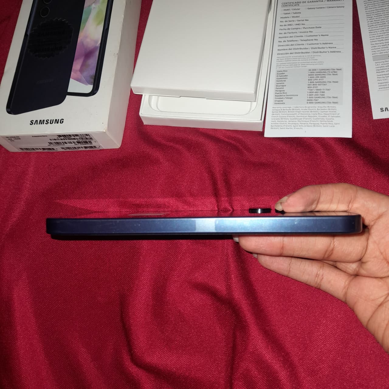 Samsung Galaxy A35 5G 256GB / Navy - Impecable!  Kit de accesorios Foto 7312814-5.jpg