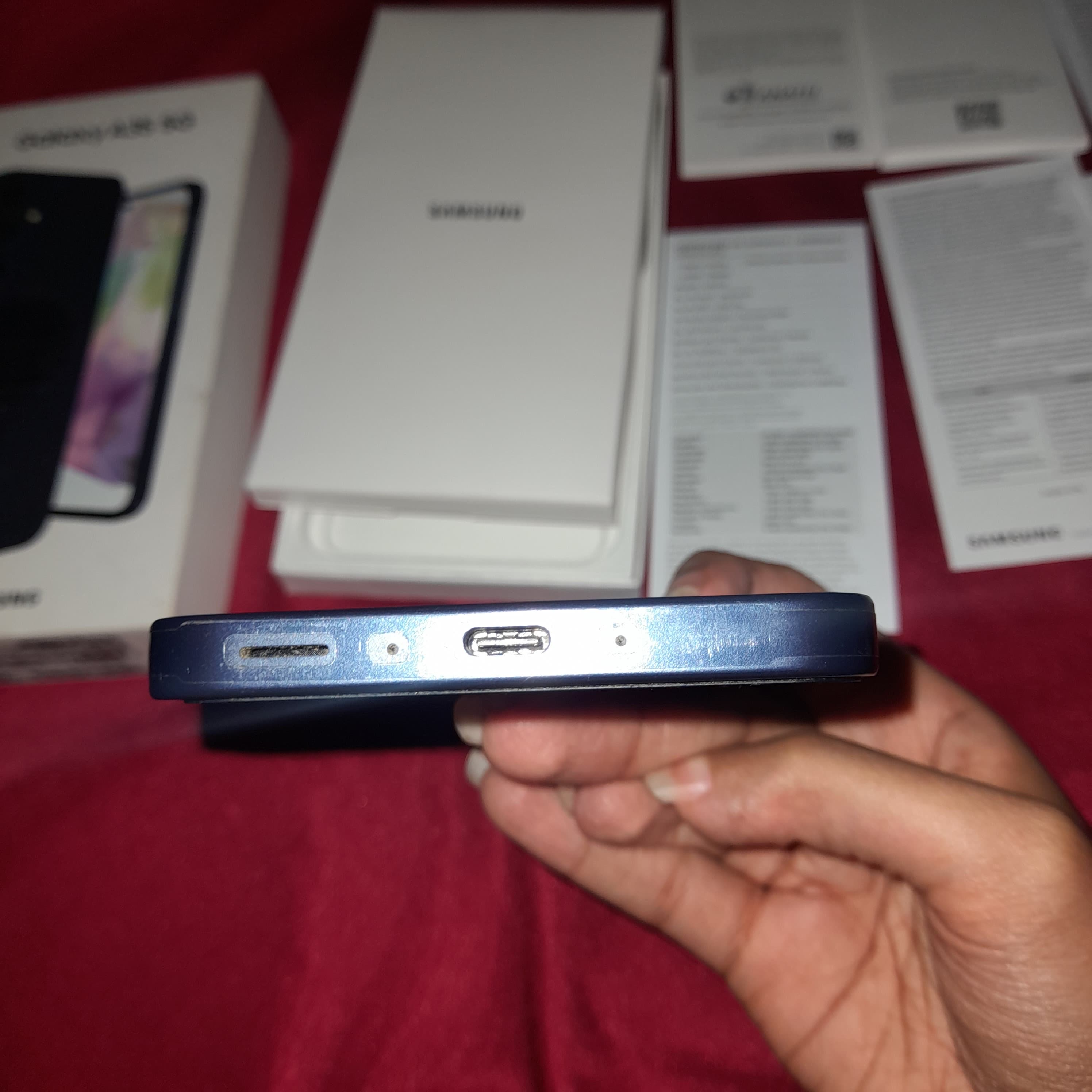 Samsung Galaxy A35 5G 256GB / Navy - Impecable!  Kit de accesorios Foto 7312814-6.jpg