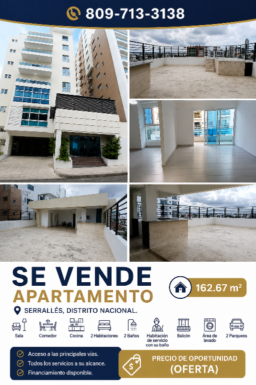 Apartamento  Serrallés Santo Domingo Distrito Nacional  Foto 7313497-1.jpg