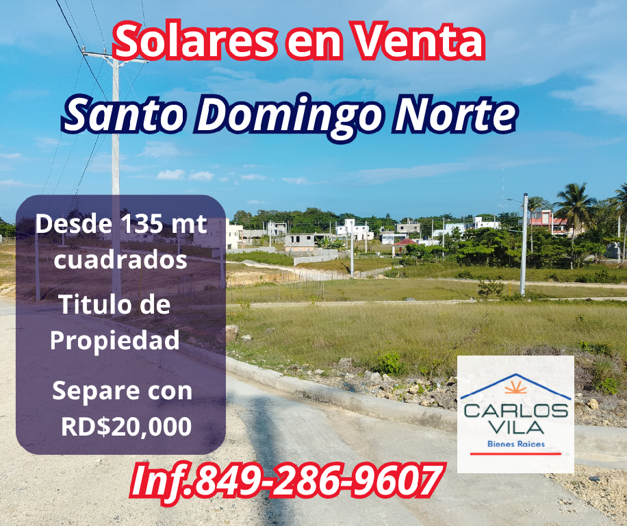 Solares en Venta en Villa Mella Santo Domingo Norte Foto 7313514-1.jpg