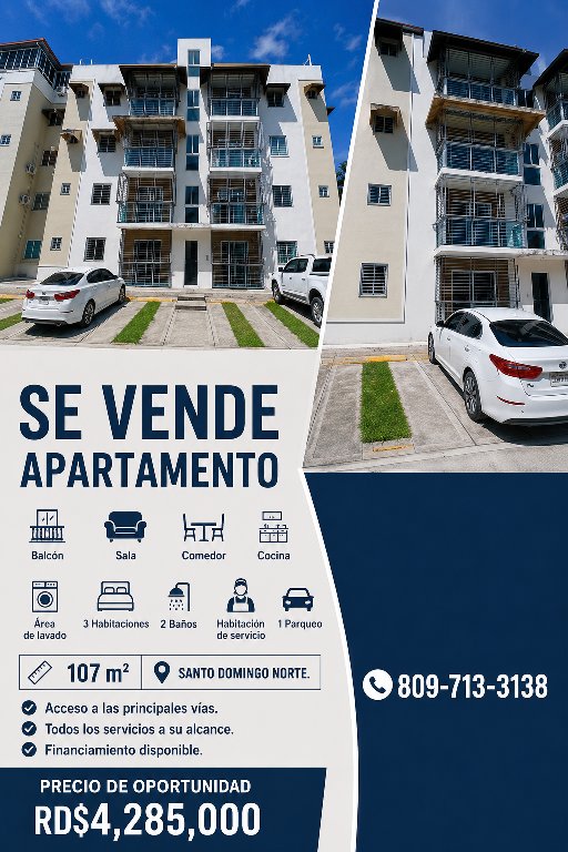 Santo Domingo Norte  Apartamento Foto 7313547-1.jpg