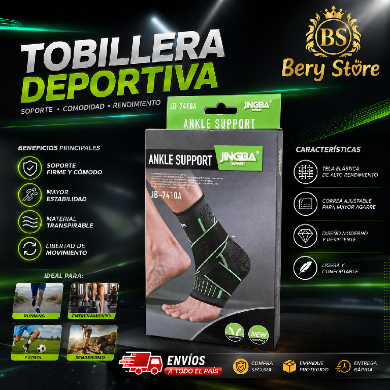 TOBILLERA DEPORTIVA  TOBILLERA ORTOPÉDICA  TOBILLERAS PARA PIES  Foto 7313564-1.jpg
