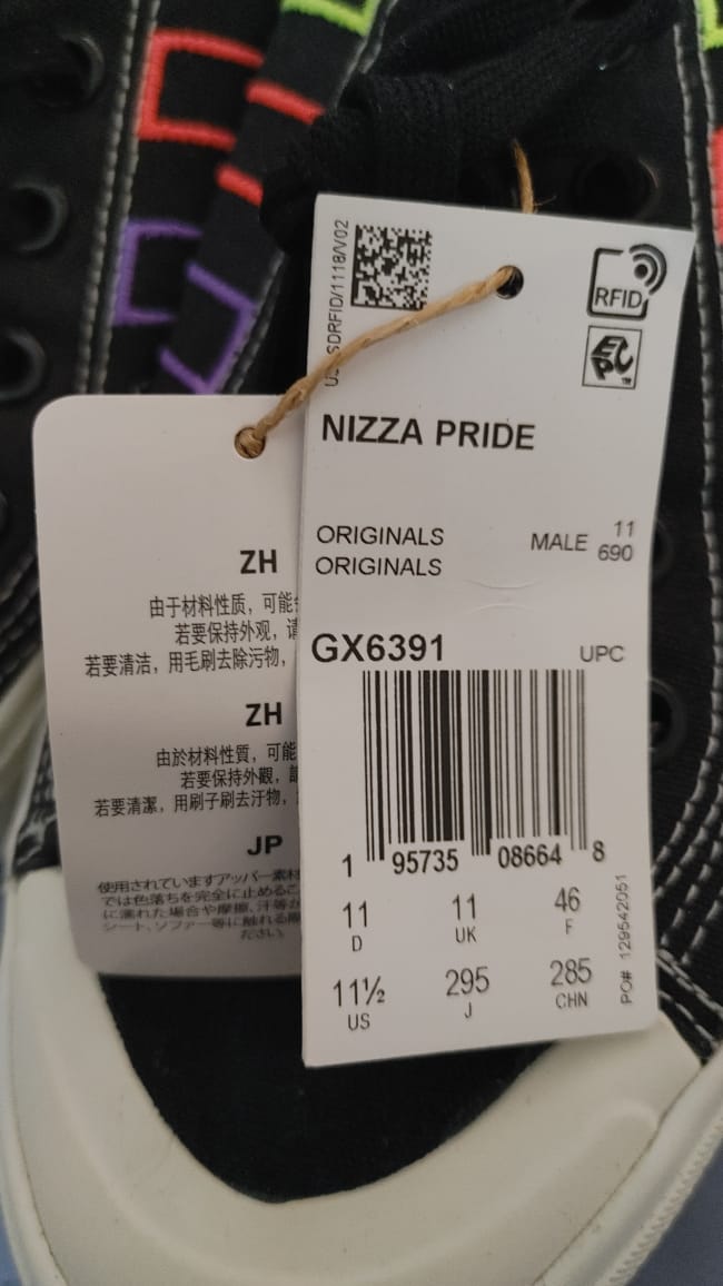 Adidas Nizza Pride x Kris Andrew Small Edición Limitada en venta Foto 7313586-5.jpg