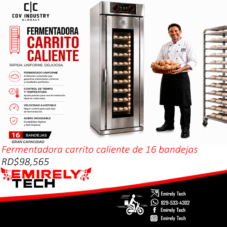 Fermentadora carrito caliente para alimentos para catering fermentador Foto 7313642-1.jpg