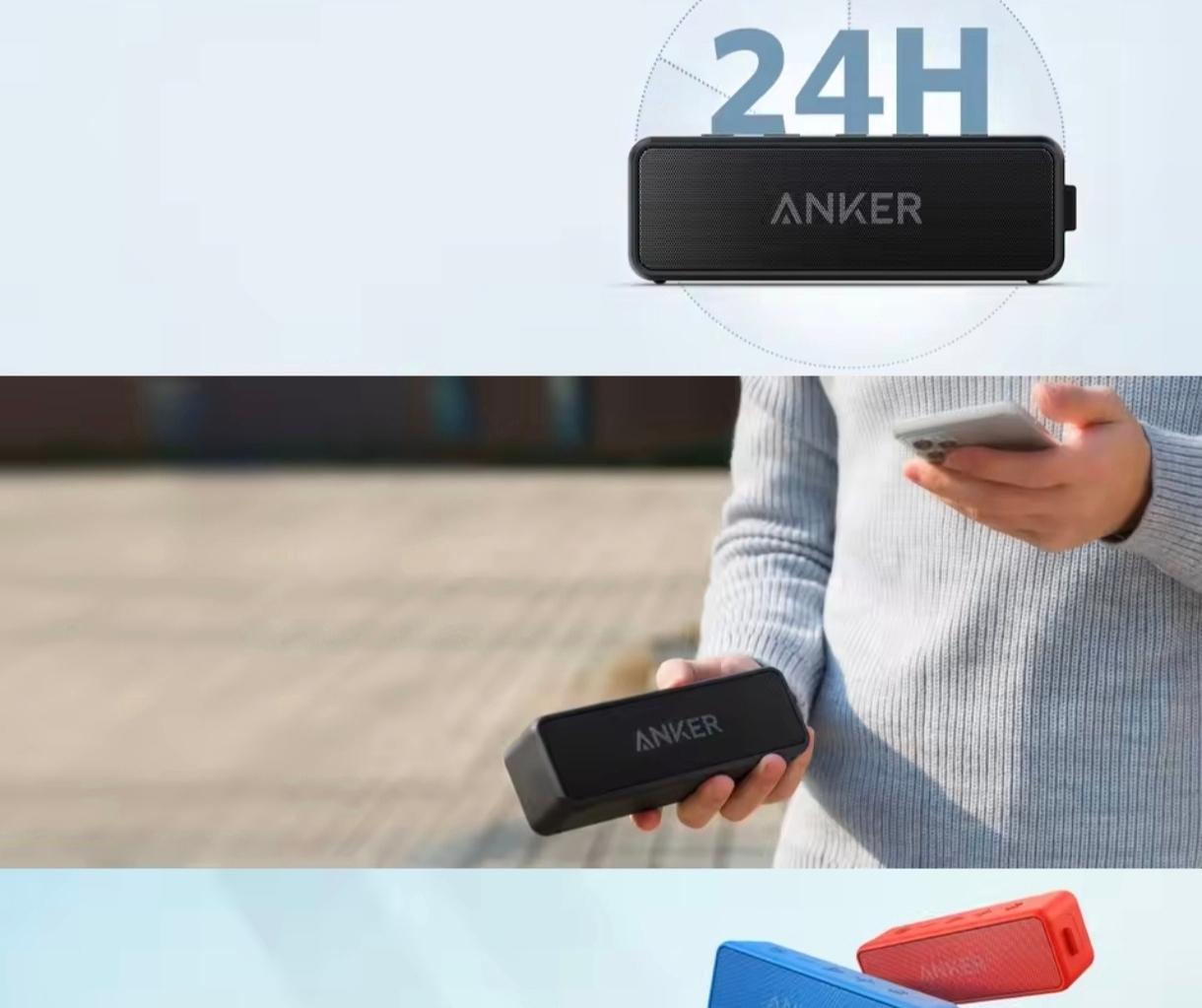 Bocina bluetooth Anker SoundCore 2 Foto 7314187-7.jpg