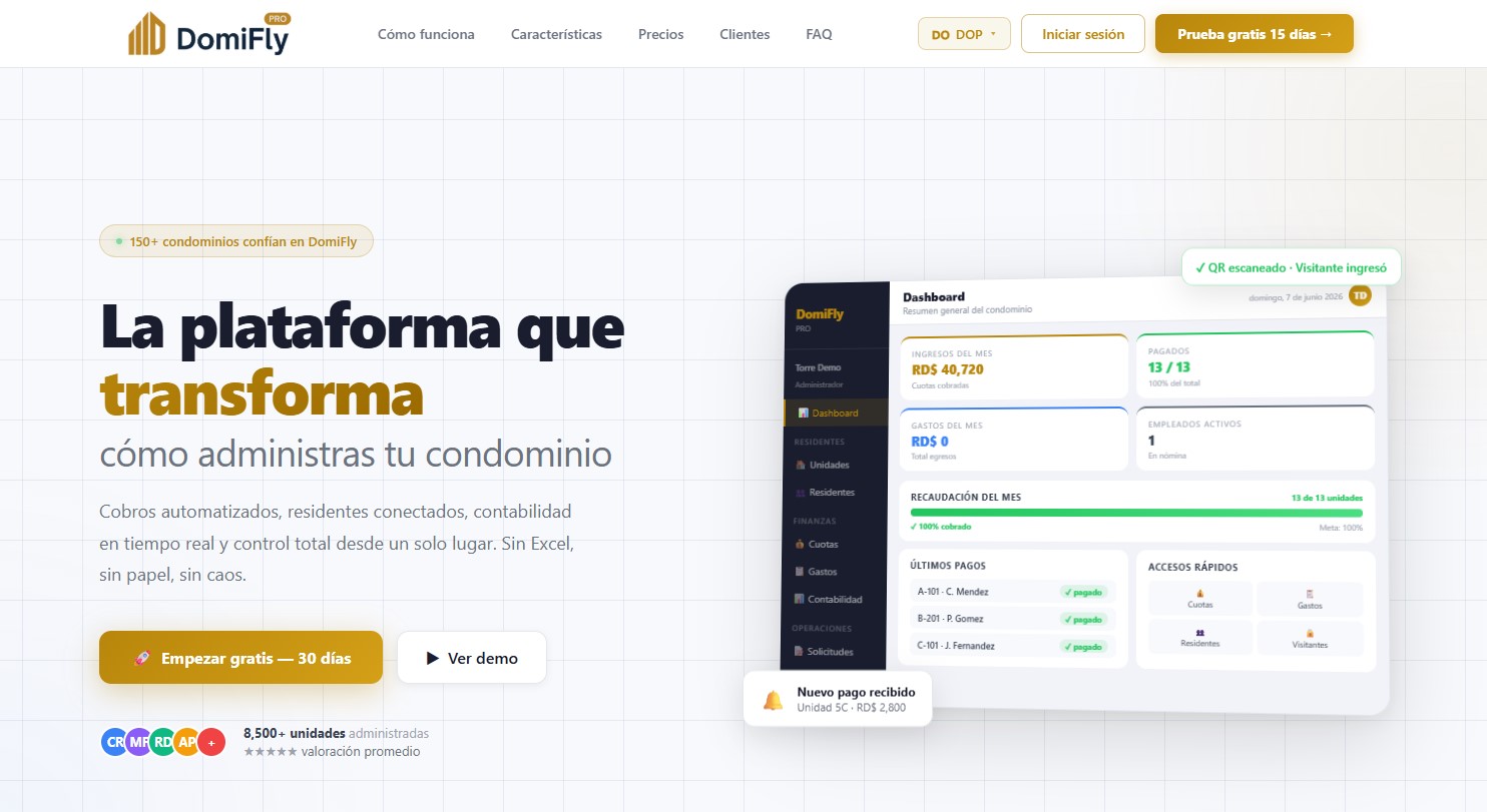 DomiFly Pro - Sistema de Administración de Condominios Foto 7314205-1.jpg