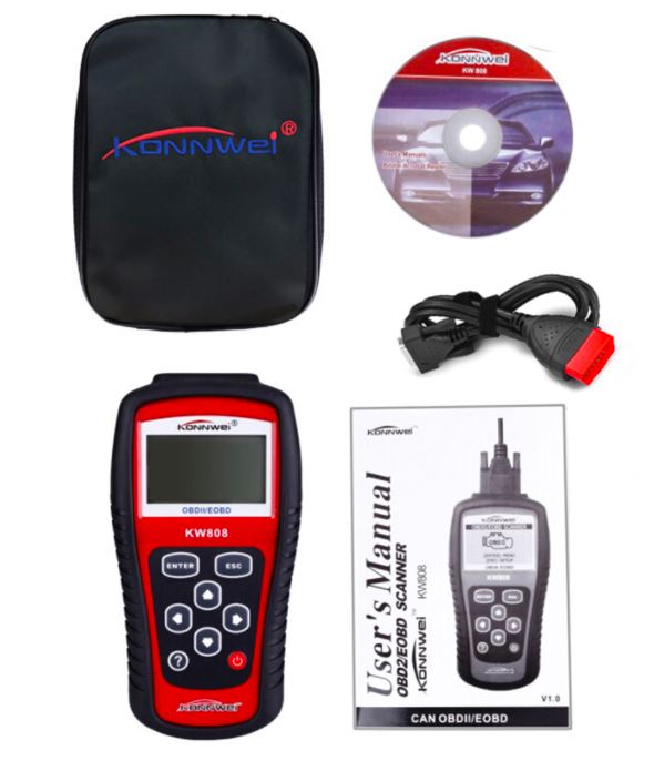 Escáner Automotriz KW808 con Pantalla para Diagnóstico OBDII Foto 7314258-1.jpg