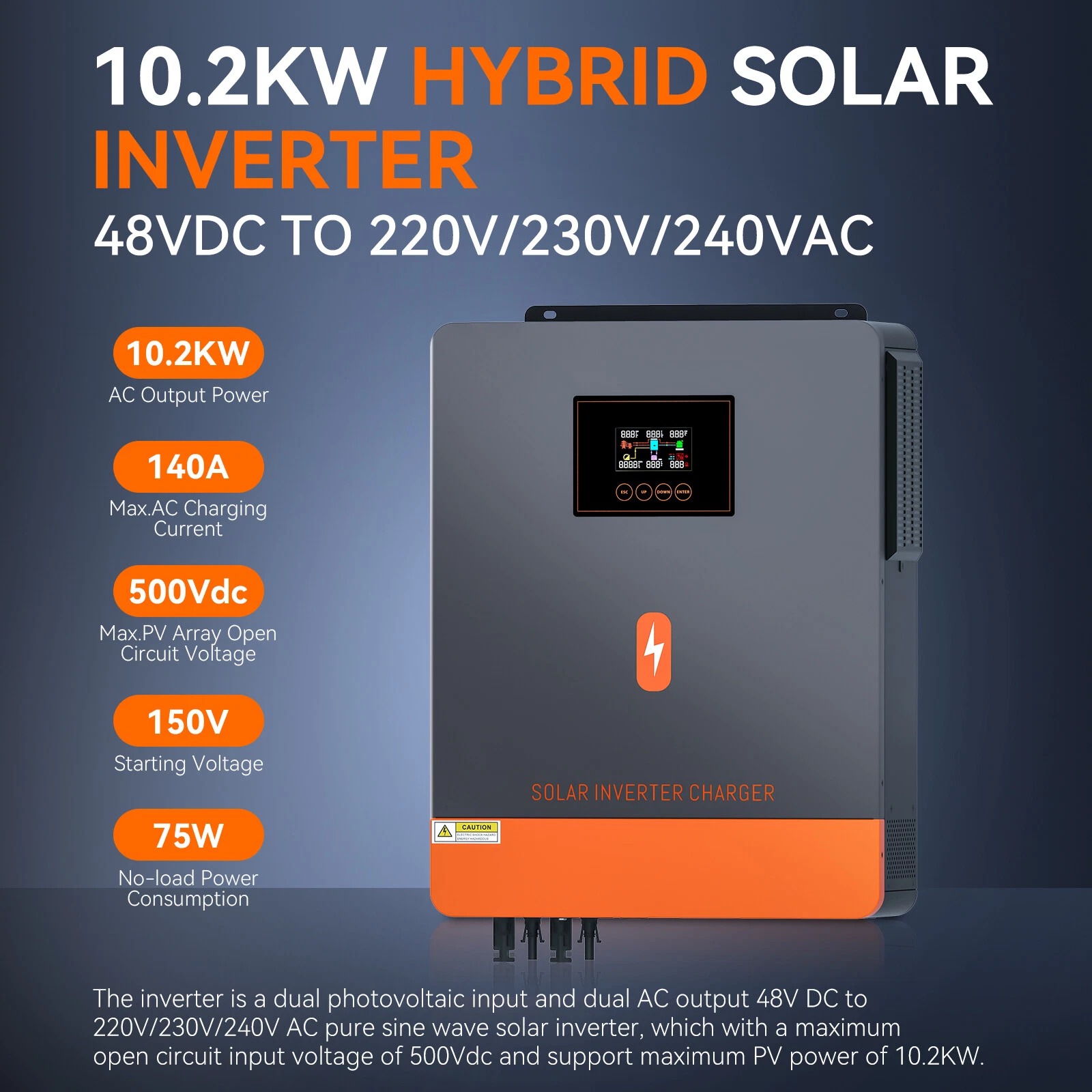 Venta de Inversor Hibrido PowMir 10.2 kW 48V Foto 7314370-5.jpg