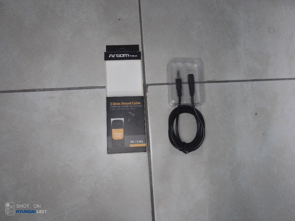 Cable Prolongador AUX 3.5mm para Música y Audio Profesional Foto 7314412-4.jpg