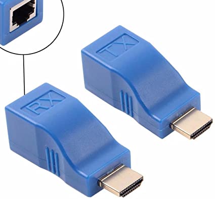 Adaptador HDMI Macho a RJ45 para Extensión de Señal de Video Foto 7314418-1.jpg