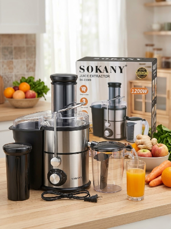 EXTRACTOR DE JUGO SOKANY SK-03009 Foto 7314420-2.jpg