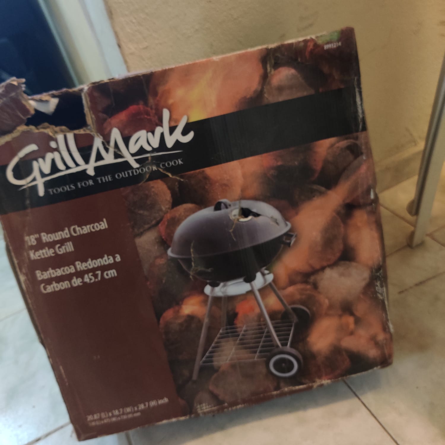 Barbecue a carbón 18 pulgadas totalmente nuevo y listo para usar... Foto 7314568-1.jpg
