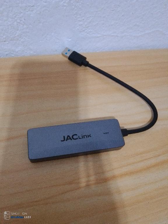 Hub USB 4 Puertos JACLINK Transferencia Rápida de Datos Foto 7314638-2.jpg