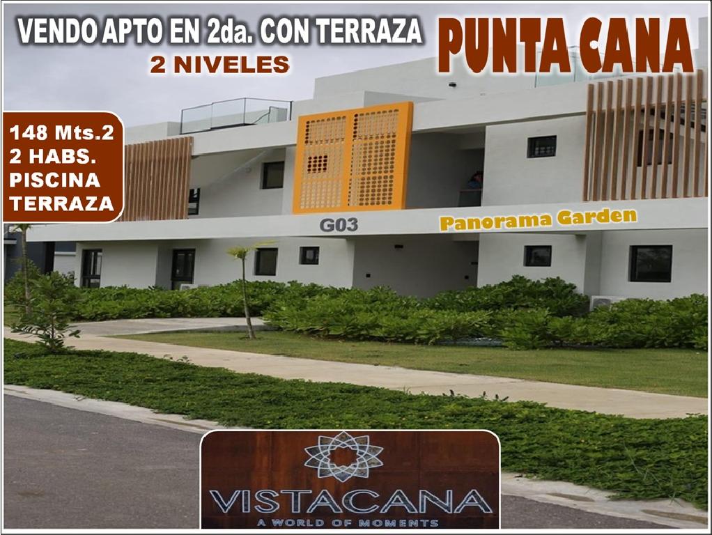 Vendo Apto en VISTA CANA  2 Niveles 2do. y 3ero. 2 HABS. 148 Mts.2 de  Foto 7314778-1.jpg