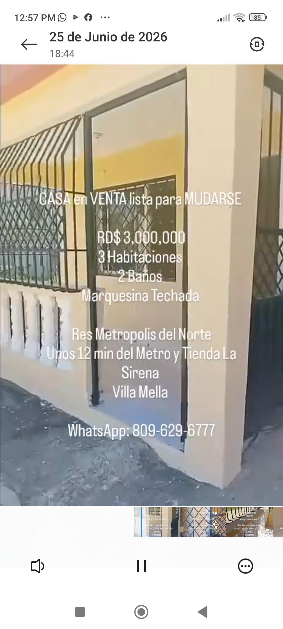 Casa en VENTA en Res Metropolis del Norte 3-Hab 2-B Marqu Techada Vill Foto 7315015-1.jpg