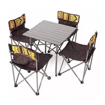 Mesa con silla de camping  mesa con sillas plegables  mesa de picnic p Foto 7315085-1.jpg