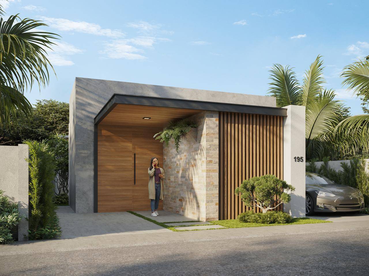 Casas de 3 Habitaciones con Patio en Ecos Yard Ave. Ecológica Foto 7315310-3.jpg