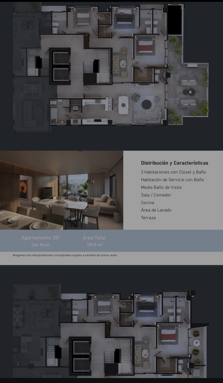 Apartamento en Venta 3 habitaciones en Bella Vista Sur Foto 7315643-5.jpg