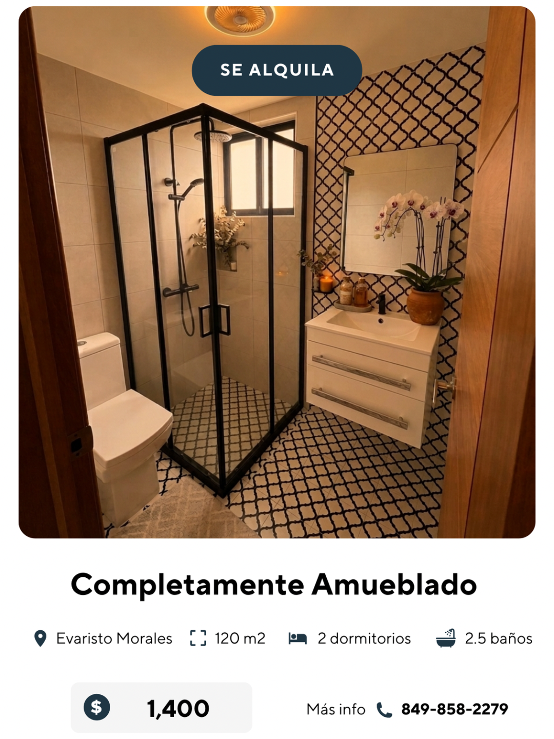 Evaristo Morales  Apartamento Amueblado  2 Hab.  Piscina  Gimnasi Foto 7315650-5.jpg