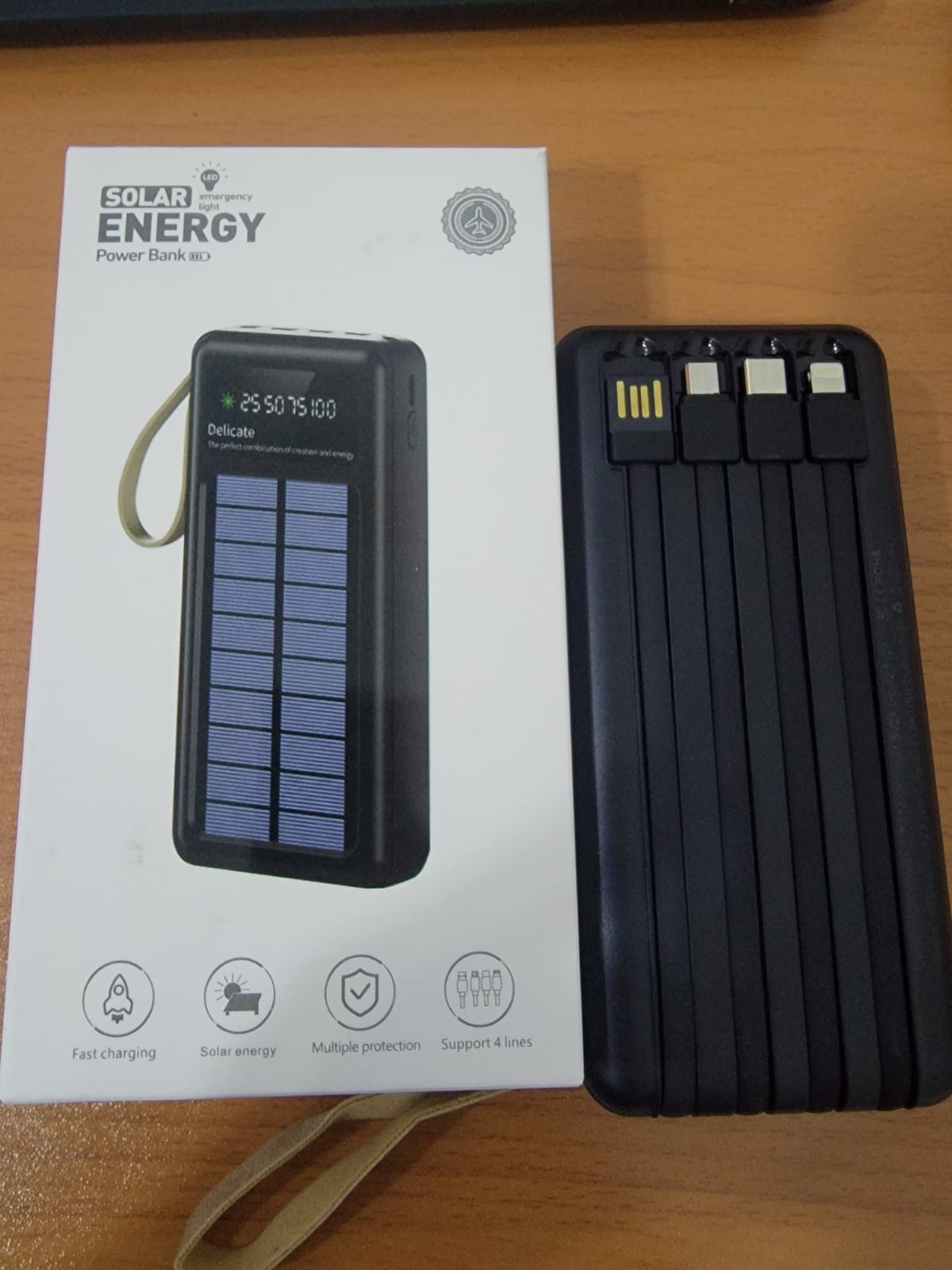 Cargador Portátil Solar AP-220 para Celulares y Dispositivos USB Foto 7315696-5.jpg