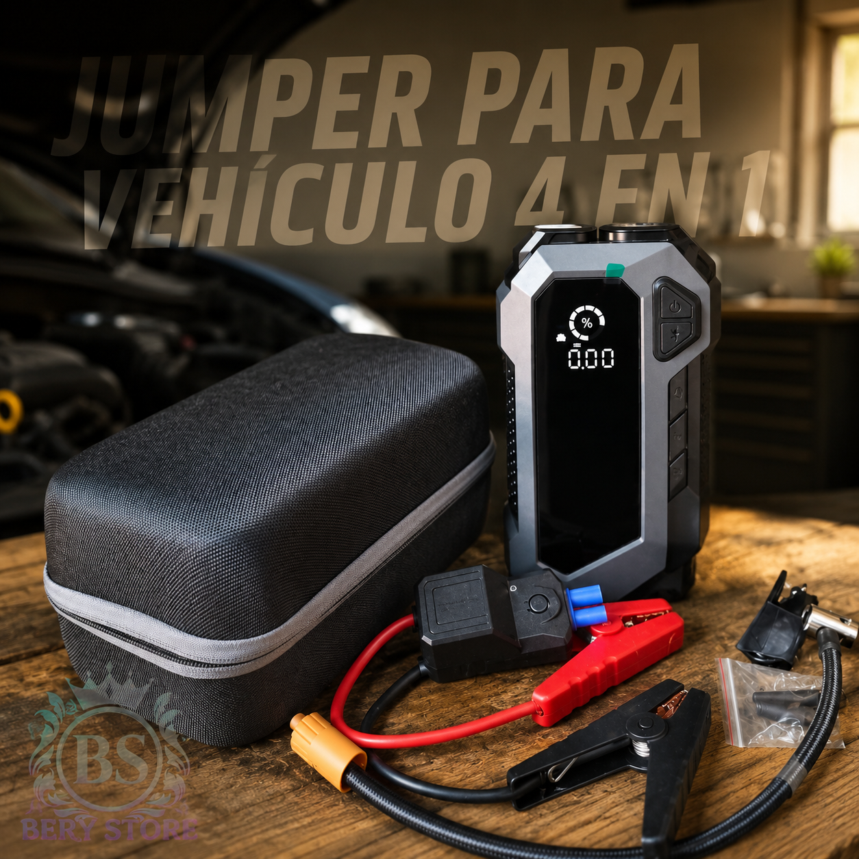 Jumper para vehículo 4 en 1 con compresor de aire linterna y power ban Foto 7315757-8.jpg