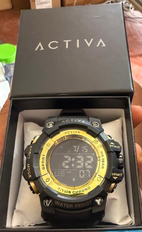Reloj Digital Activa x Invicta Caja y correa de poliuretano cronometro Foto 7315967-2.jpg