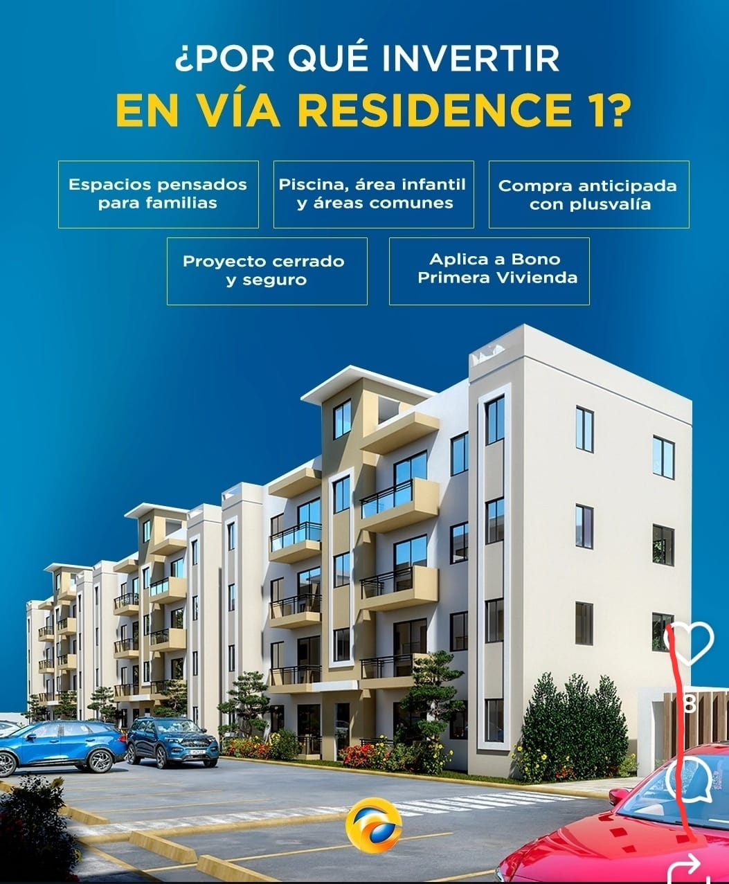 Bonitos Apartamentos Con Bono de primera vivienda.  Foto 7316148-1.jpg