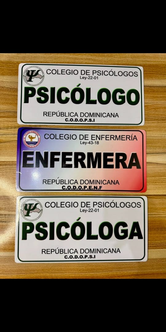 Placa para psicologa y picologa  Foto 7316188-1.jpg