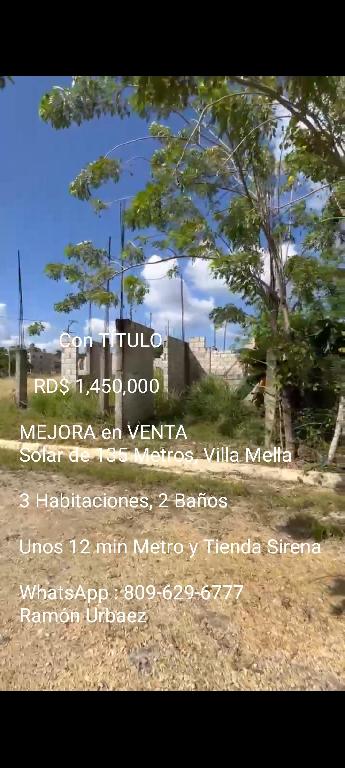 MEJORA con TITULO en VENTA Villa Mella 3-Hab 2-B Res Metropolis SDN Foto 7316265-1.jpg