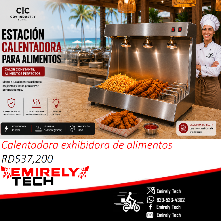 Calentadora exhibidora para alimentos vitrina calentadora de papas pol Foto 7317008-11.jpg