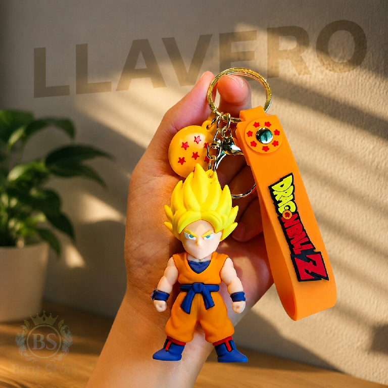 Llavero Dragon Ball Z con figura y correa para decorar tus llaves con  Foto 7317034-2.jpg